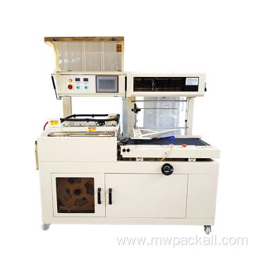 automatic L type sealing and shrink wrapping machine